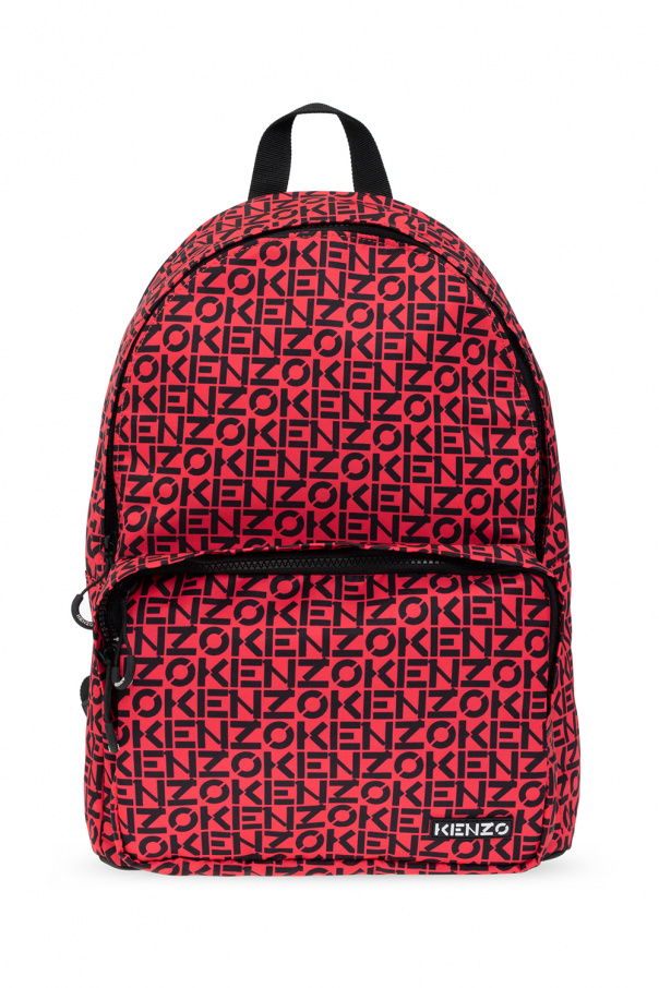 Red Kenzo Repeat backpack Kenzo clothing lighters 45 Bags Backpacks SchaferandweinerShops Israel